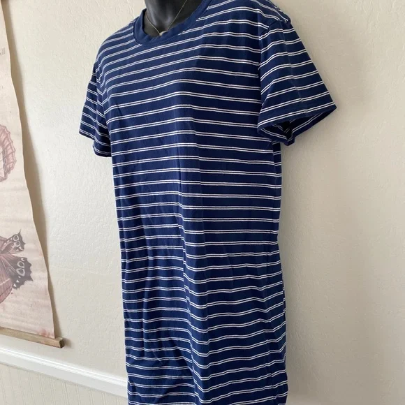 Madewell Striped Tshirt Dress - Picture 4 of 14